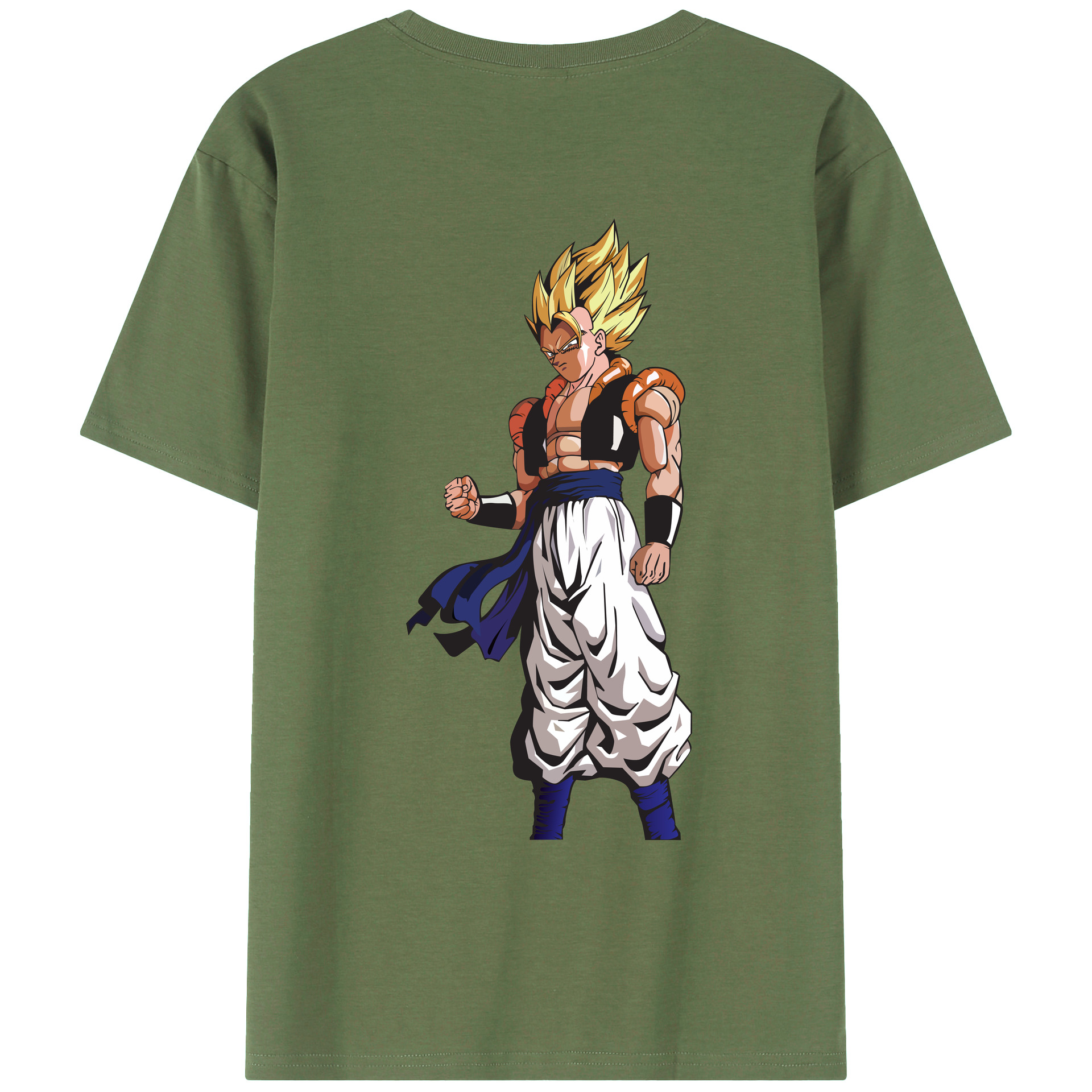 （画像用） ドラゴンボール DRAGON BALL 綿100％ メンズ半袖Tシャツ（バックプリント） 通気性